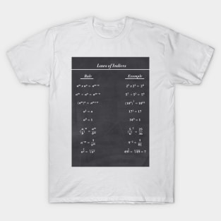 Formula Of Indices T-Shirt